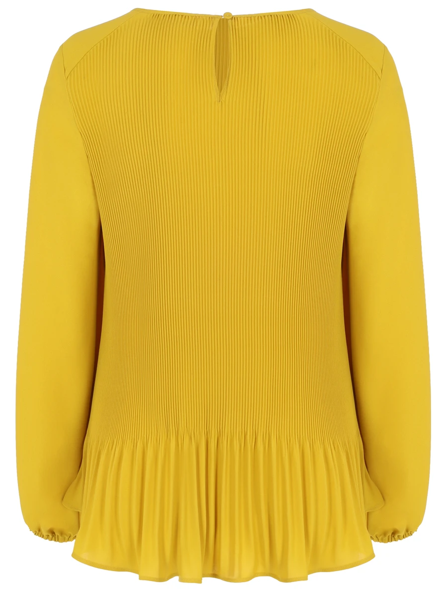 Блуза однотонная