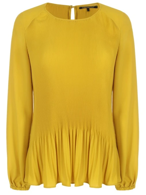 Блуза однотонная LUISA CERANO