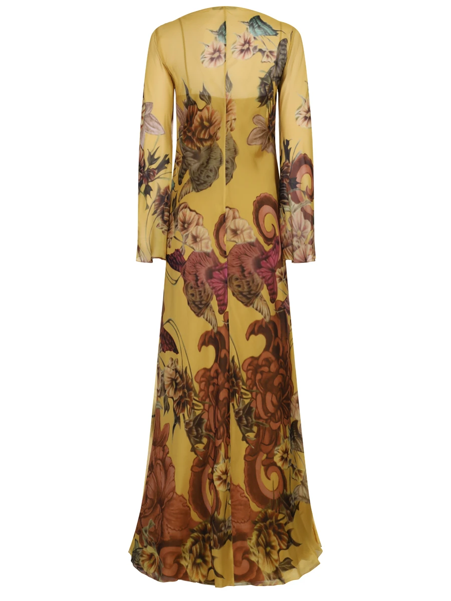 Платье с принтом