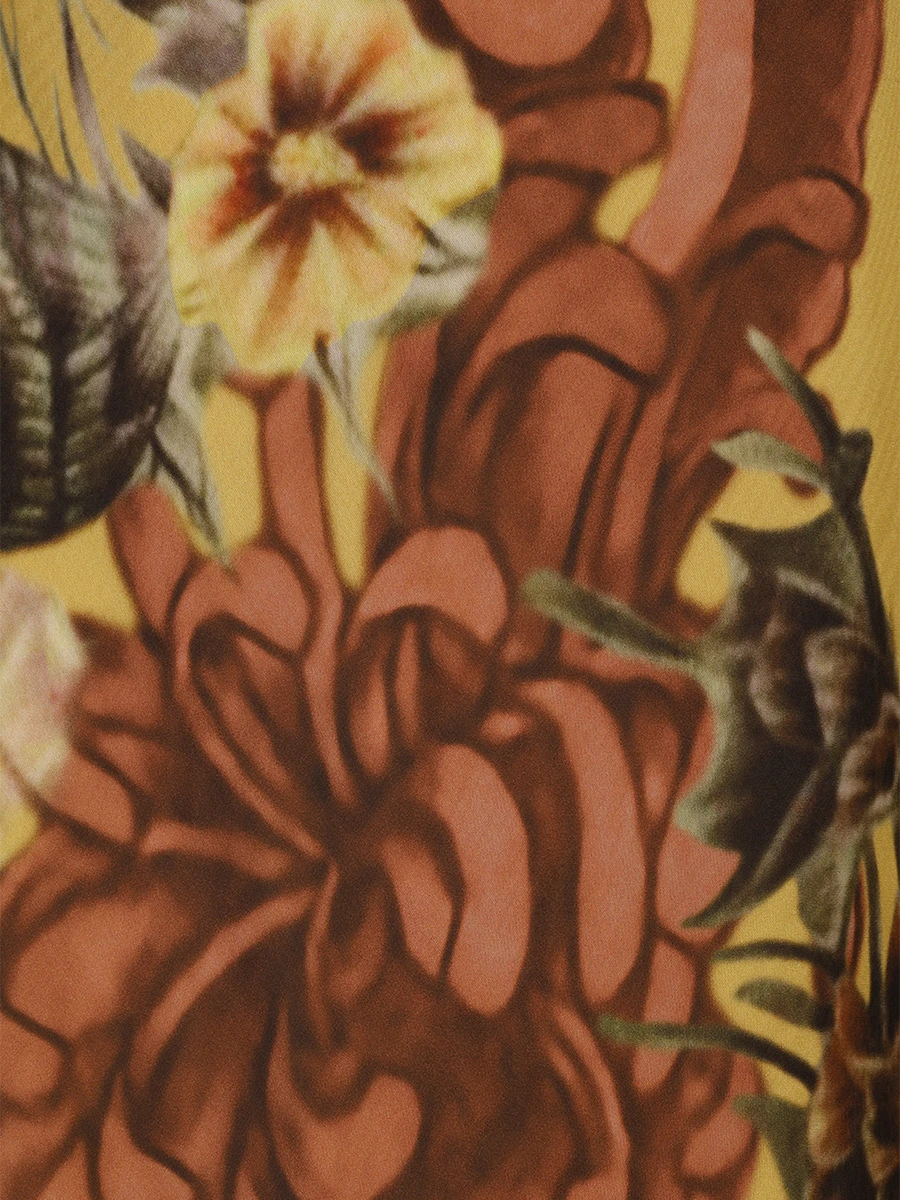 Платье с принтом