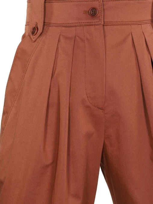 Брюки хлопковые ALBERTA FERRETTI