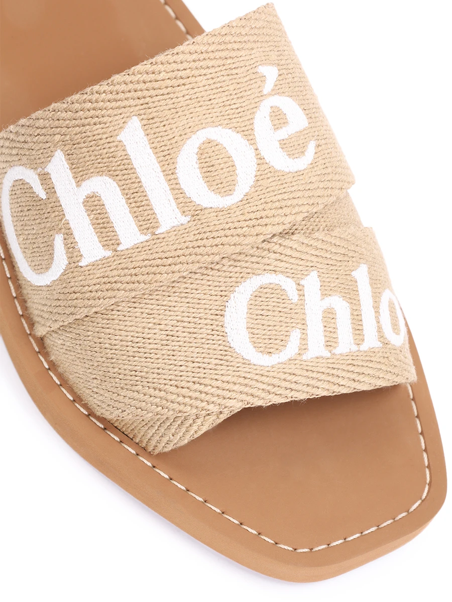 Шлепанцы текстильные