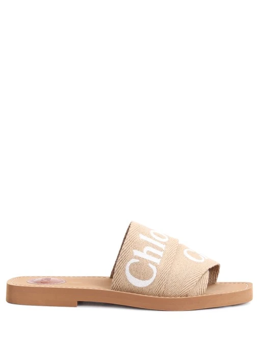 Шлепанцы текстильные CHLOE