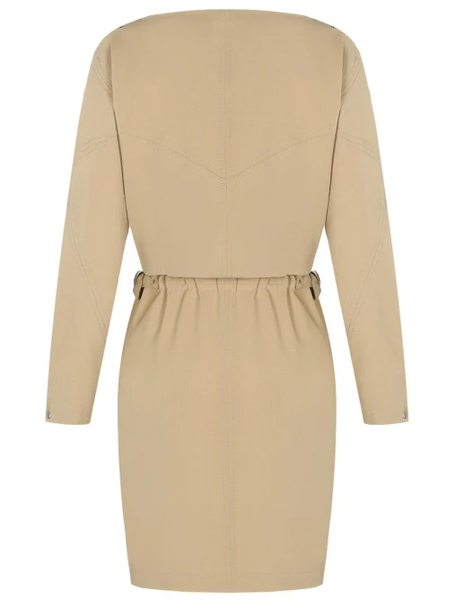 Платье однотонное ALBERTA FERRETTI