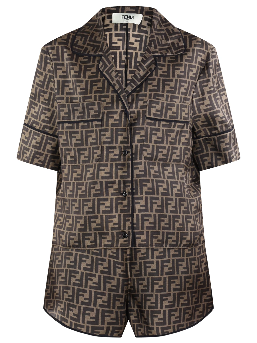 Пижама шелковая