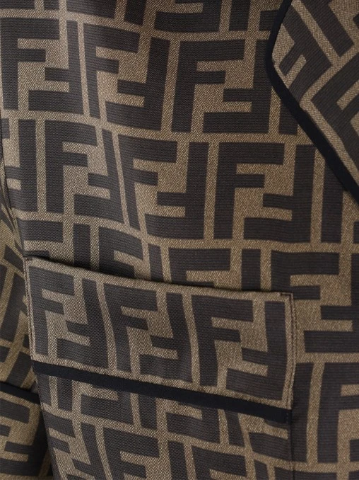 Пижама шелковая FENDI