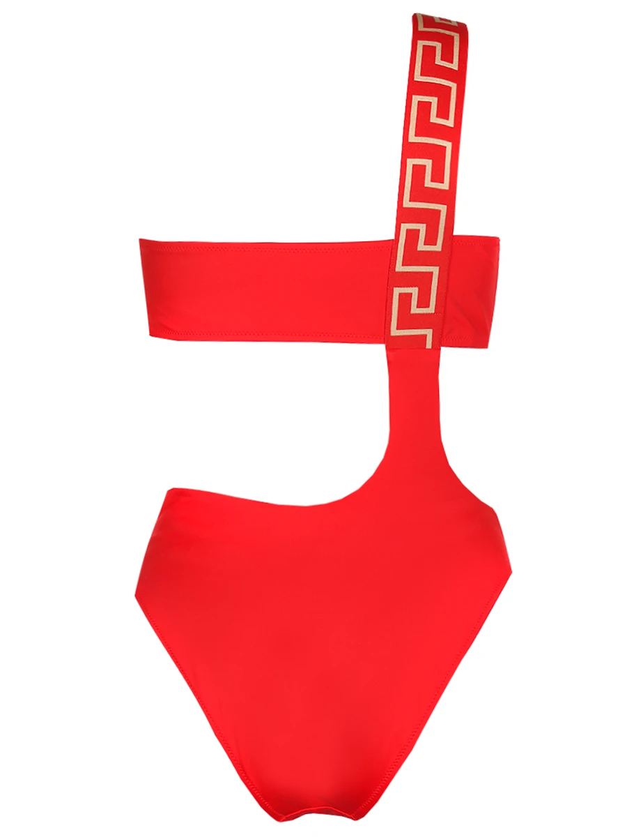 Купальник слитный с узором