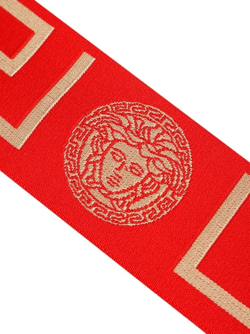 Купальник слитный с узором VERSACE