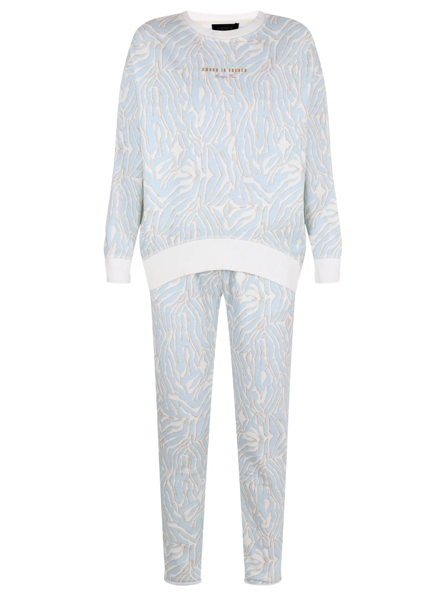 Костюм с принтом