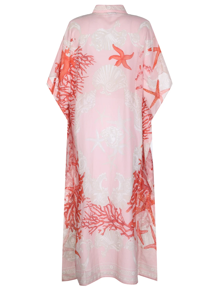 Платье хлопковое с принтом