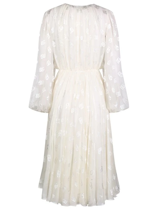 Платье с принтом DOLCE & GABBANA