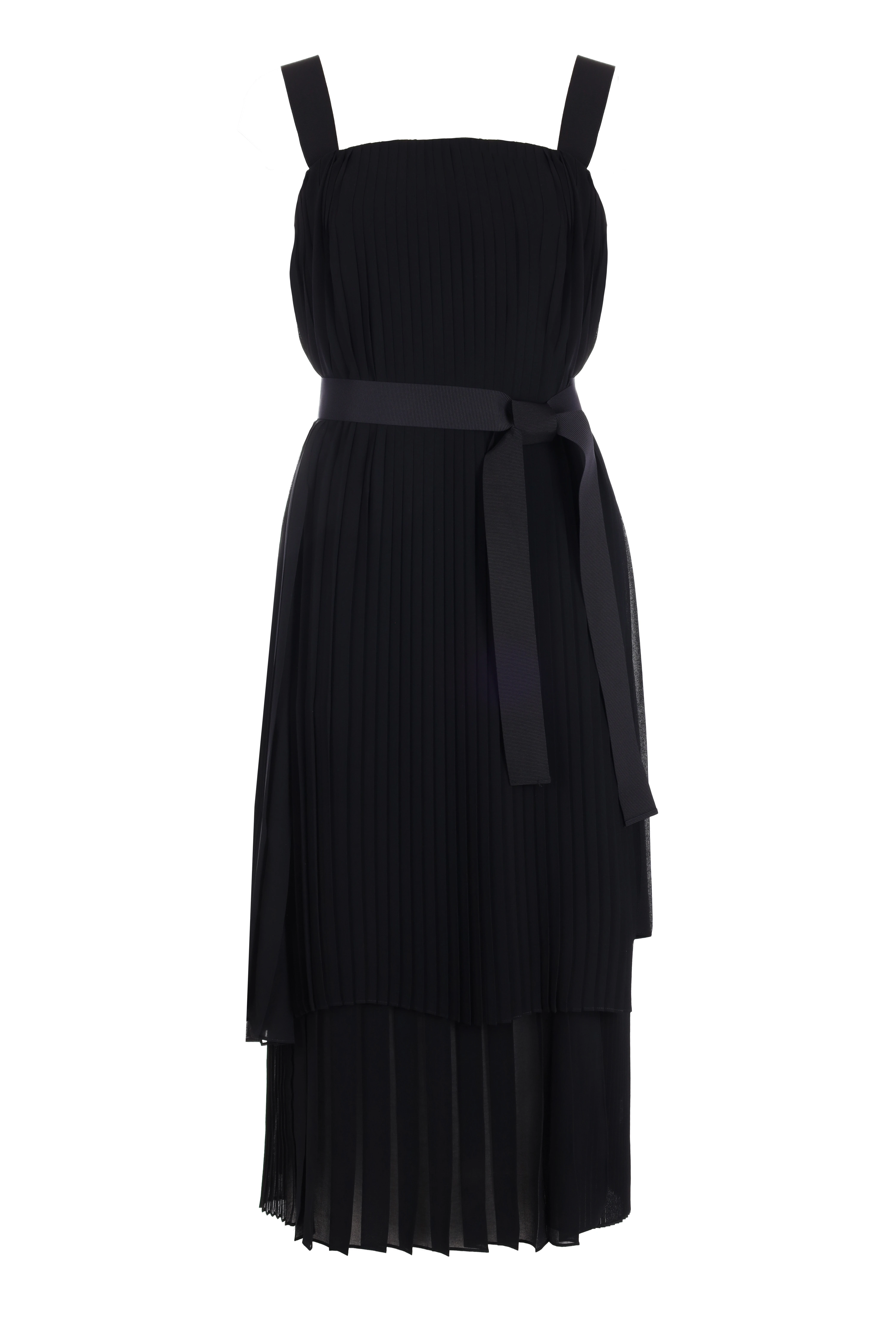 Платье плиссированное