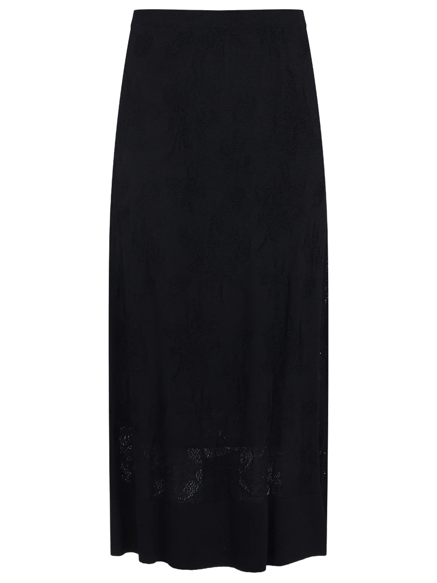 Юбка однотонная