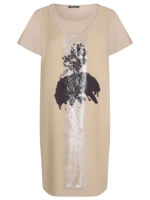 Платье из вискозы MARINA RINALDI