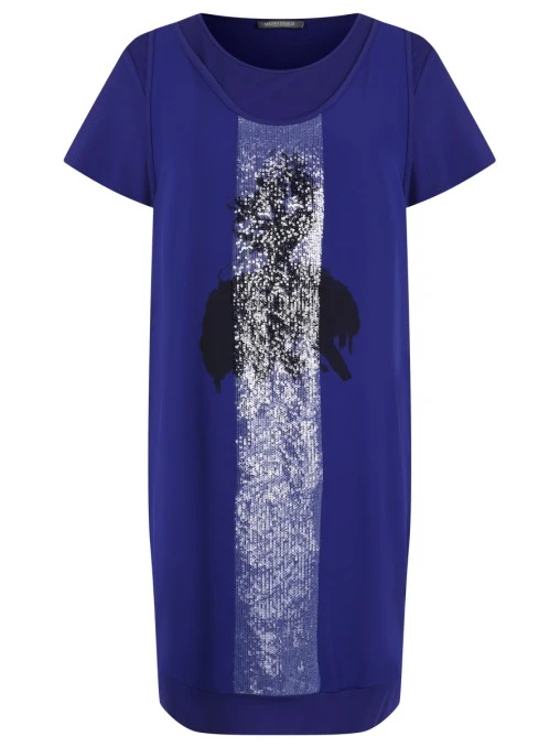 Платье из вискозы MARINA RINALDI