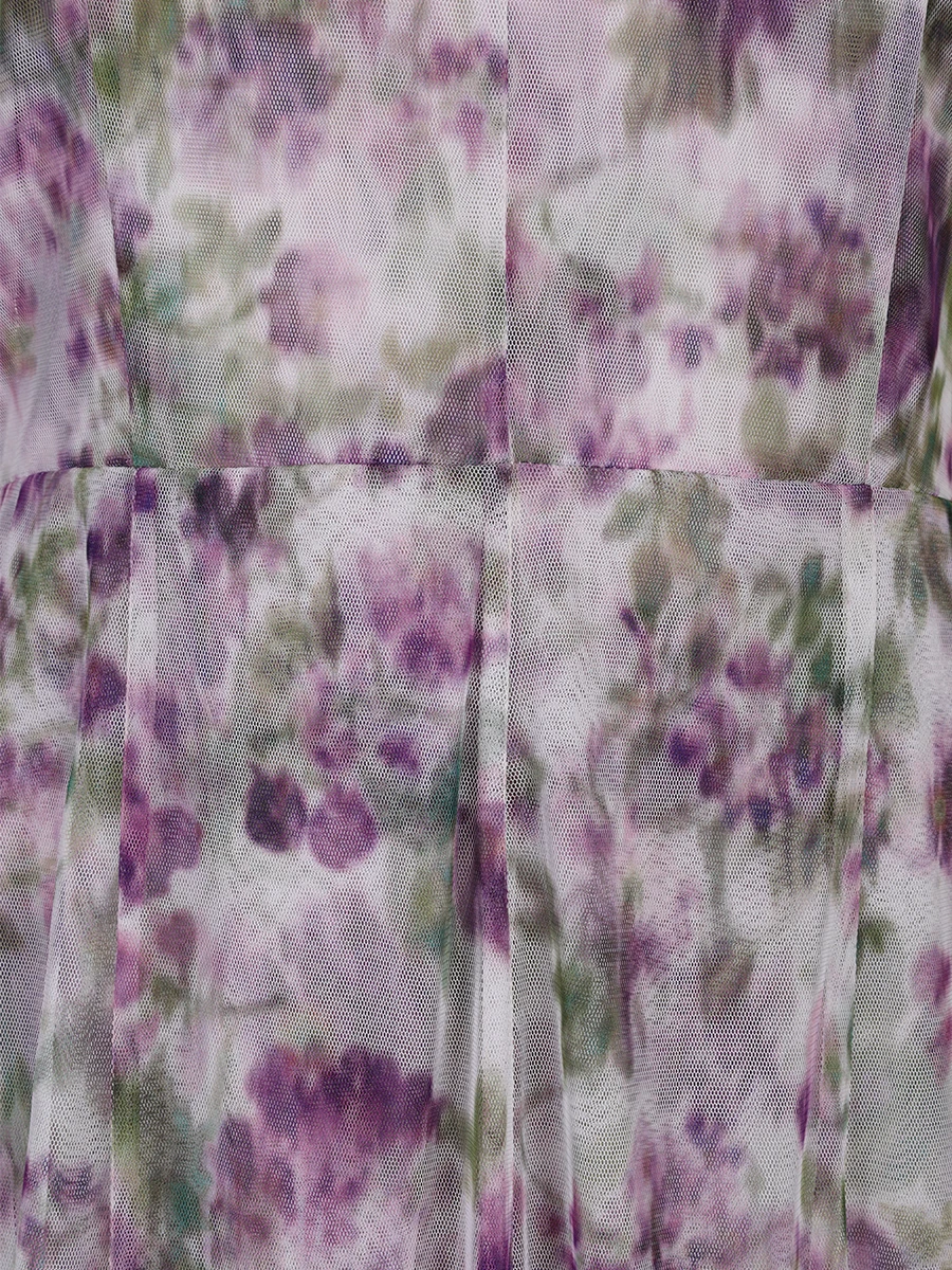 Платье с принтом