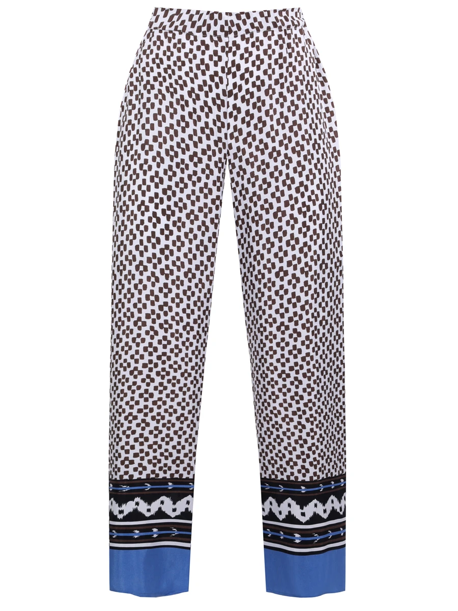 Брюки с орнаментом