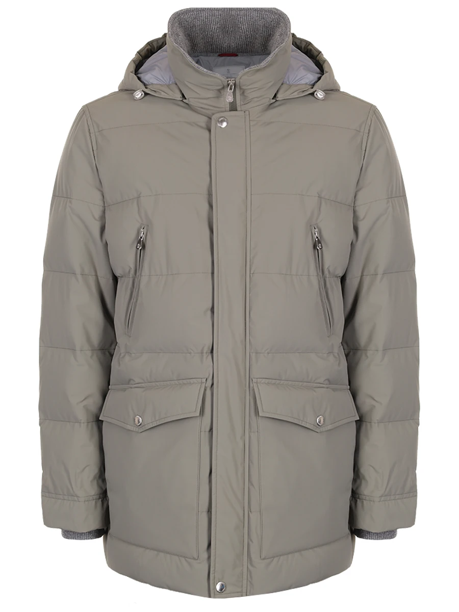 Пуховик стеганый