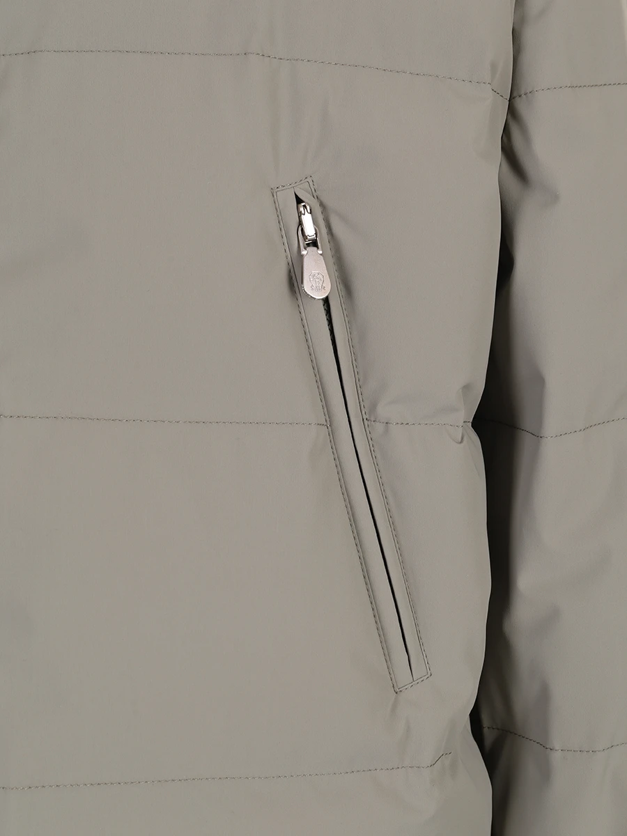 Пуховик стеганый