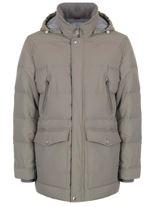 Пуховик стеганый BRUNELLO CUCINELLI