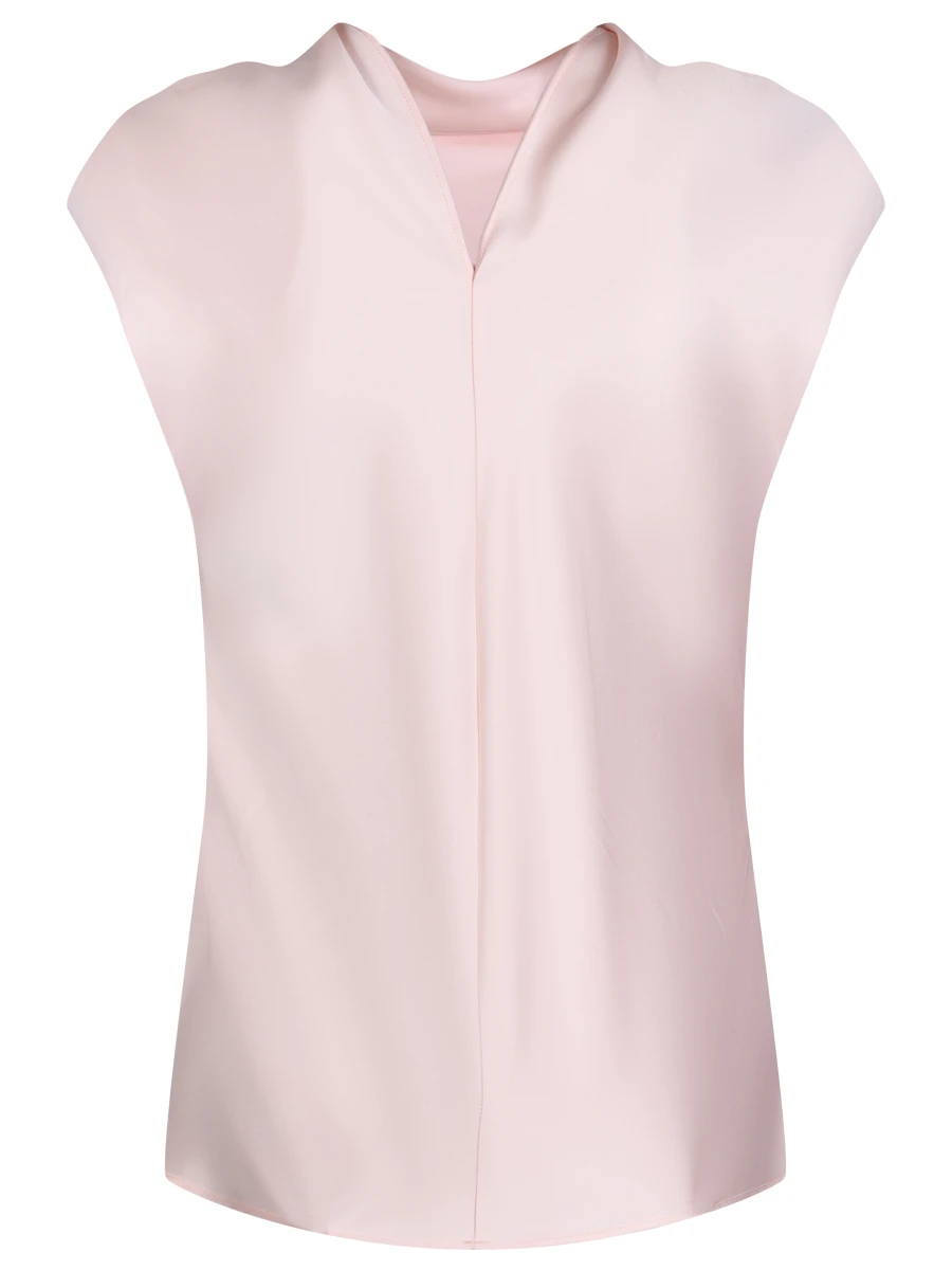 Блуза однотонная