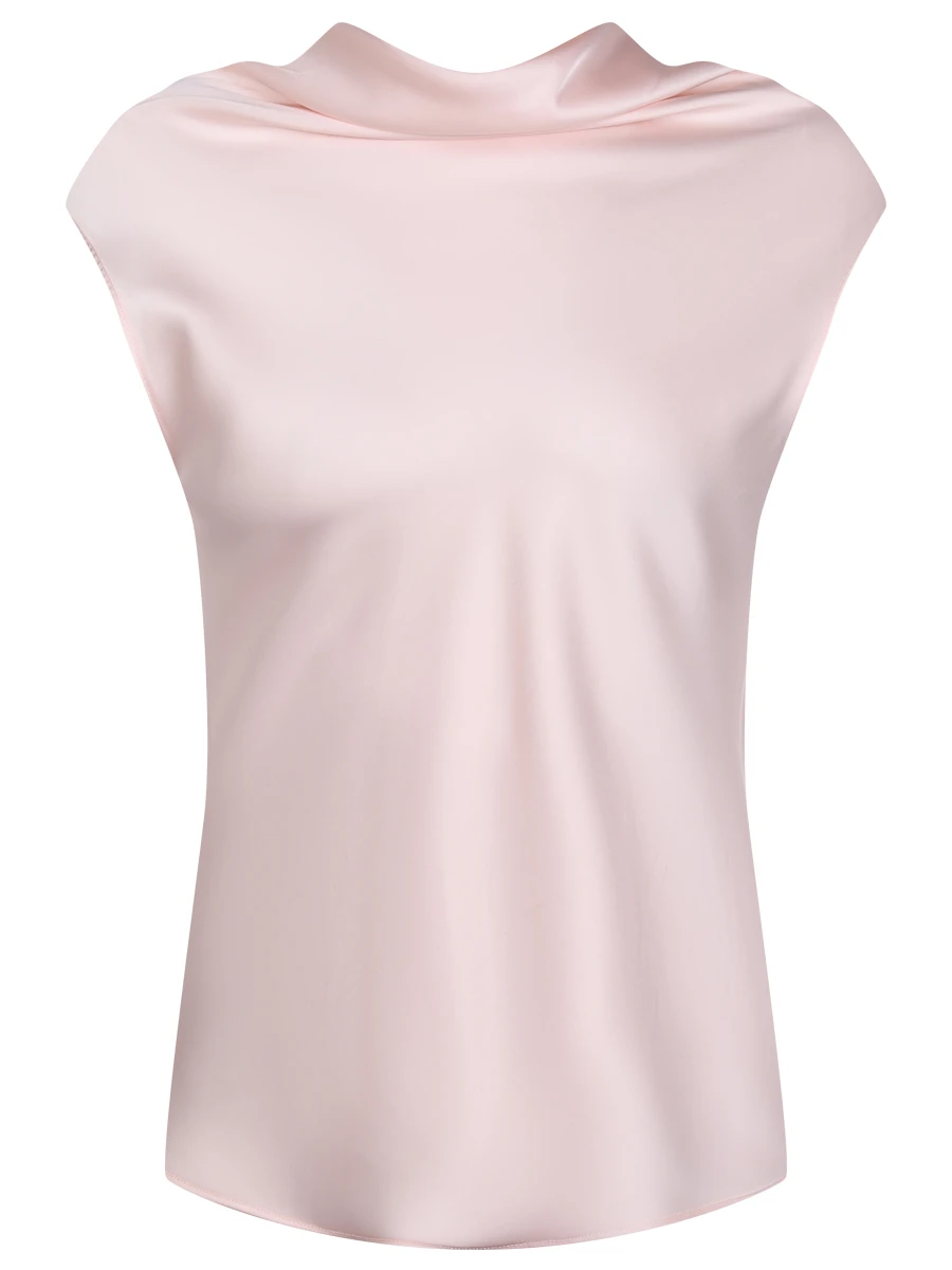 Блуза однотонная