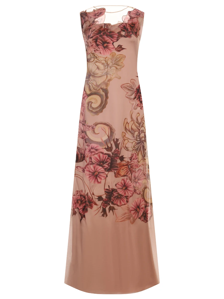 Платье шелковое