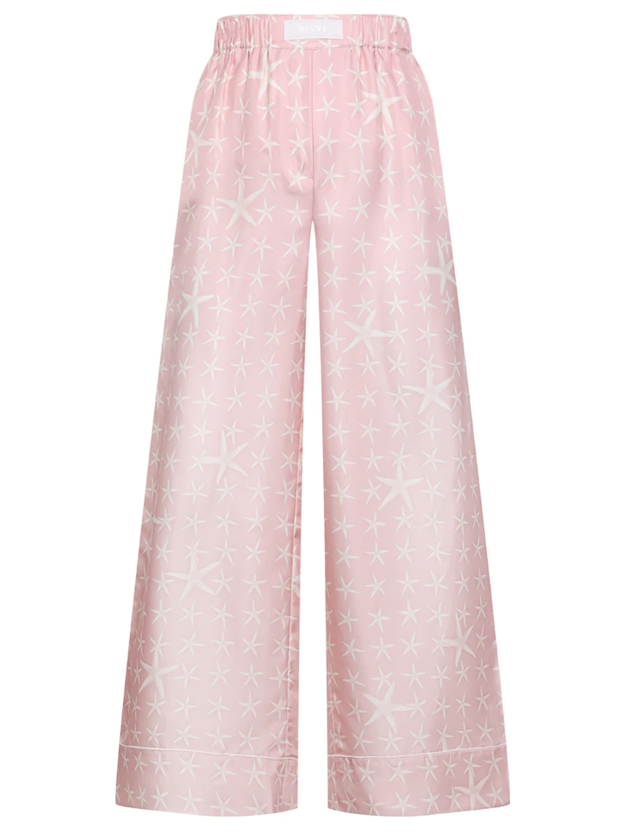 Брюки шелковые