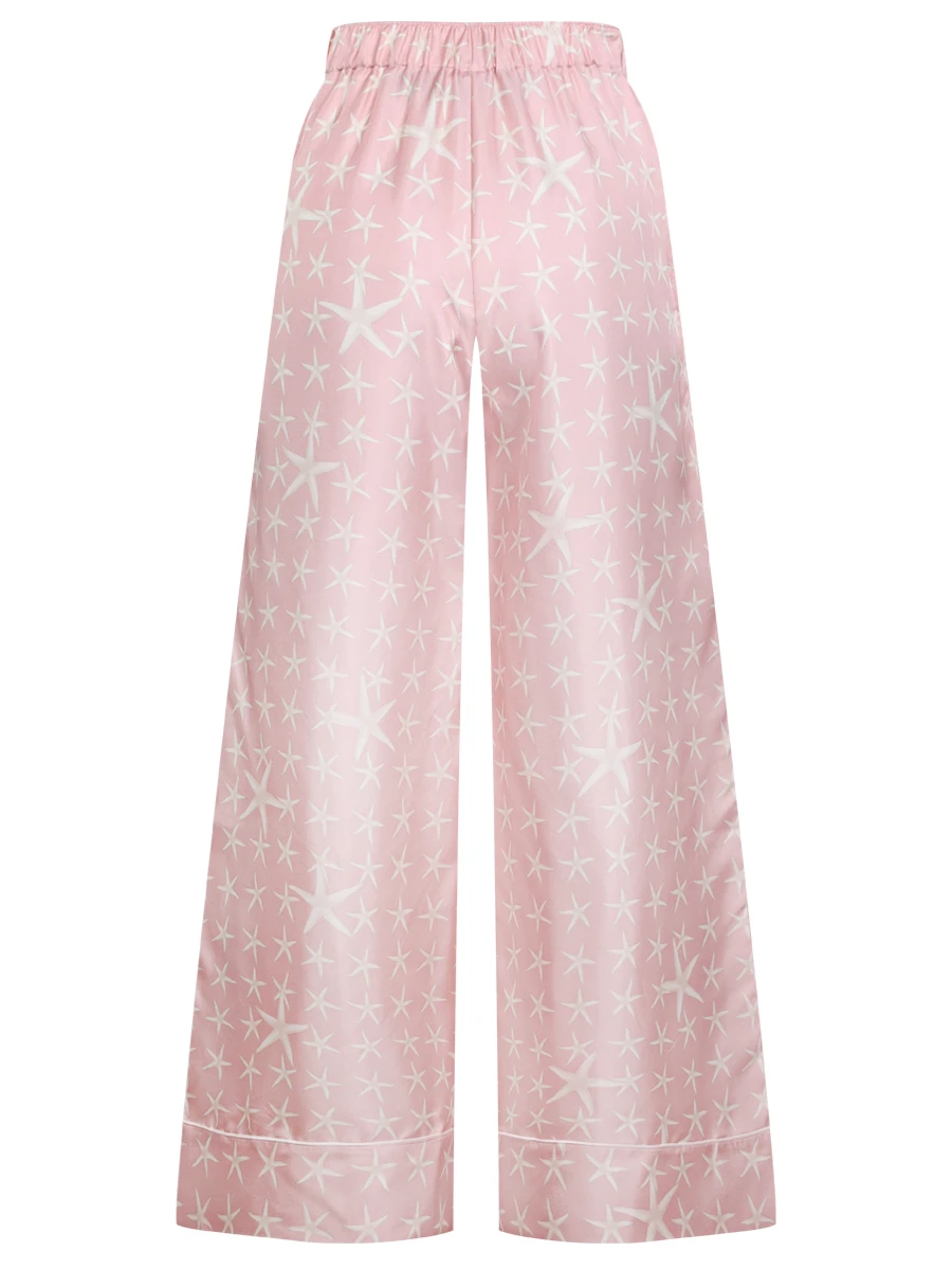 Брюки шелковые