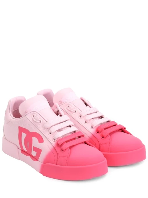 Кеды кожаные DOLCE & GABBANA