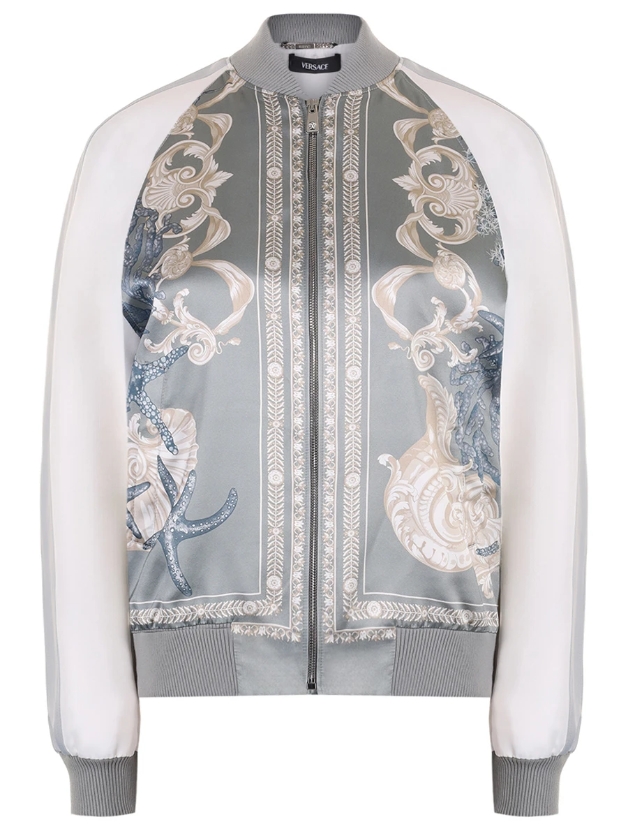 Бомбер с принтом