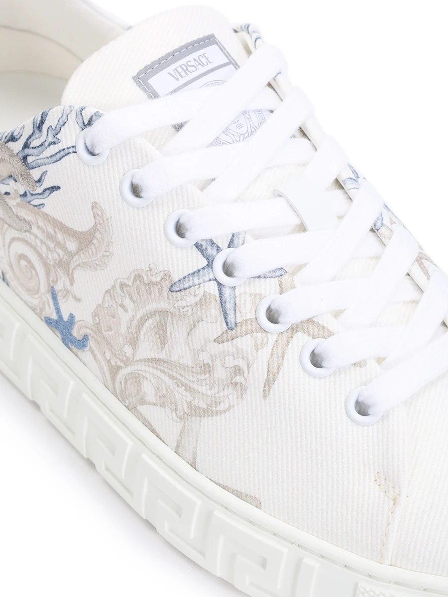 Кеды текстильные