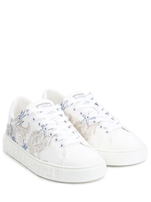 Кеды текстильные VERSACE