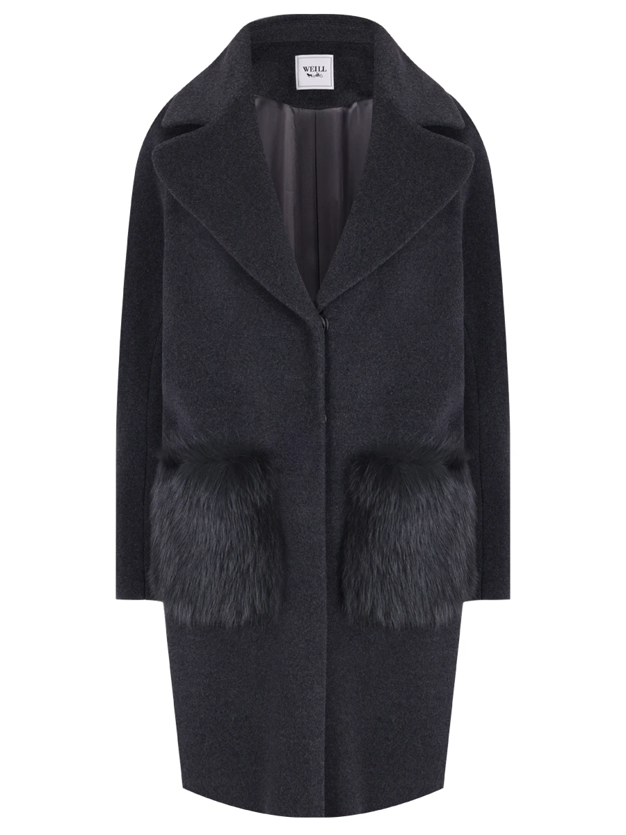 Пальто шерстяное