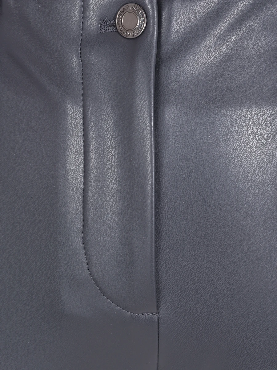 Брюки из экокожи