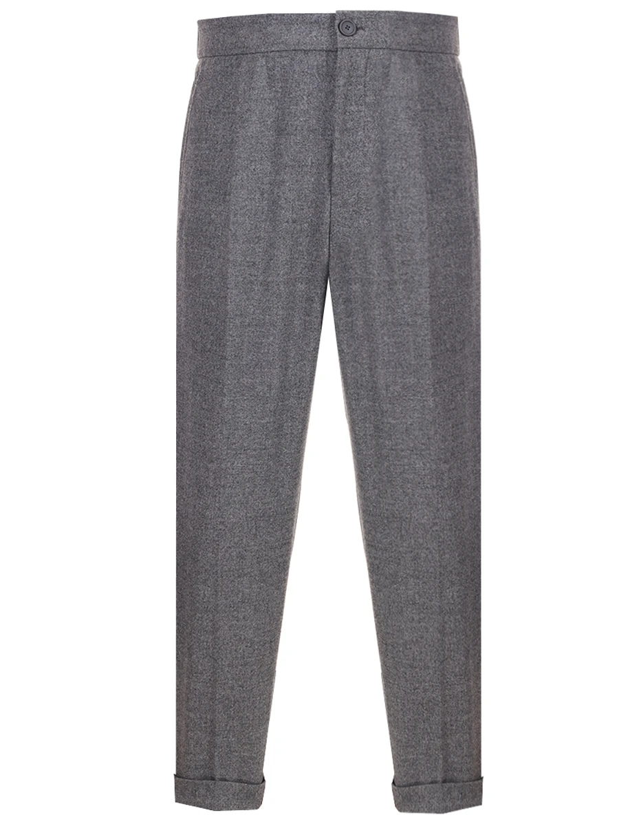 Брюки однотонные