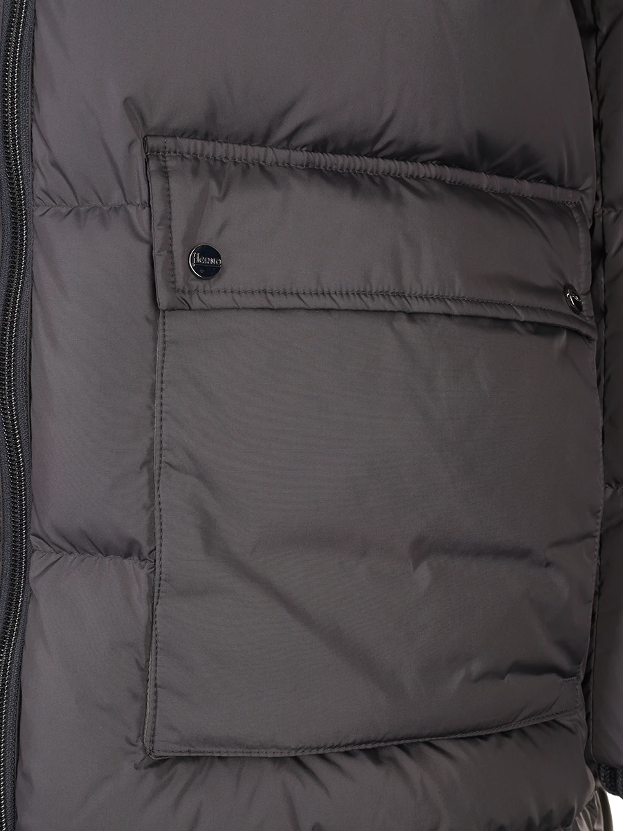 Пуховик стеганый