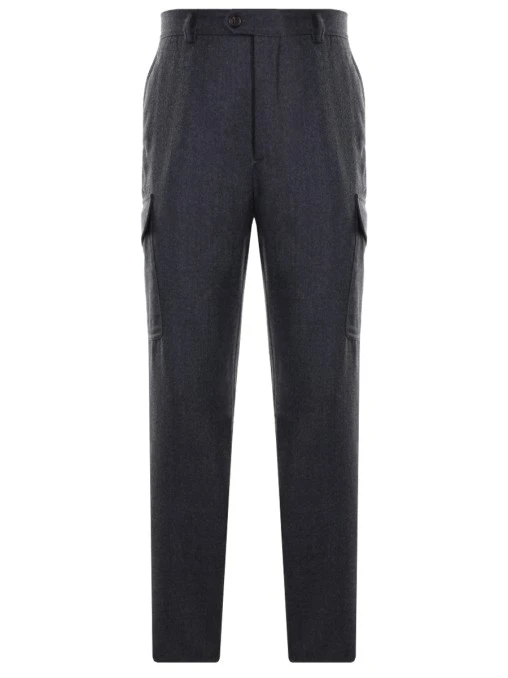 Брюки шерстяные BRUNELLO CUCINELLI