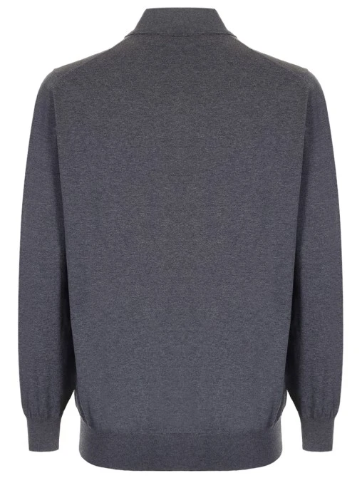 Поло хлопковое BRUNELLO CUCINELLI