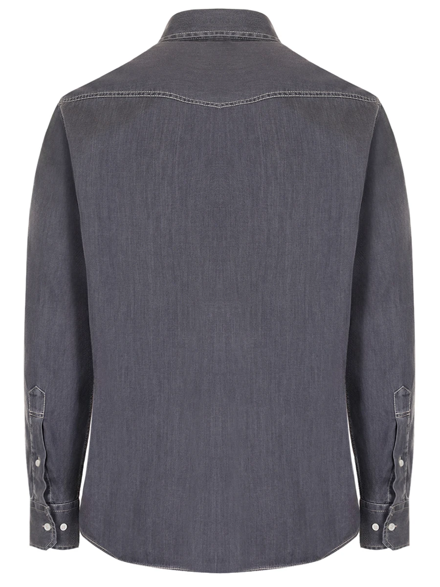 Рубашка Slim Fit джинсовая