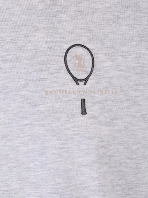 Футболка хлопковая BRUNELLO CUCINELLI