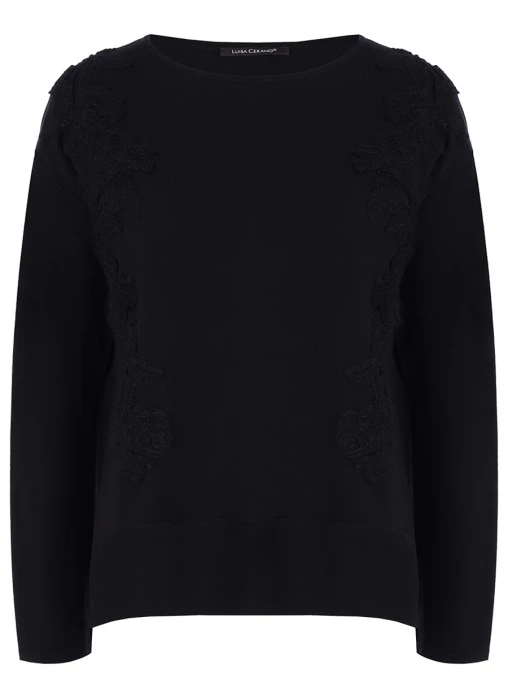 Джемпер из вискозы LUISA CERANO