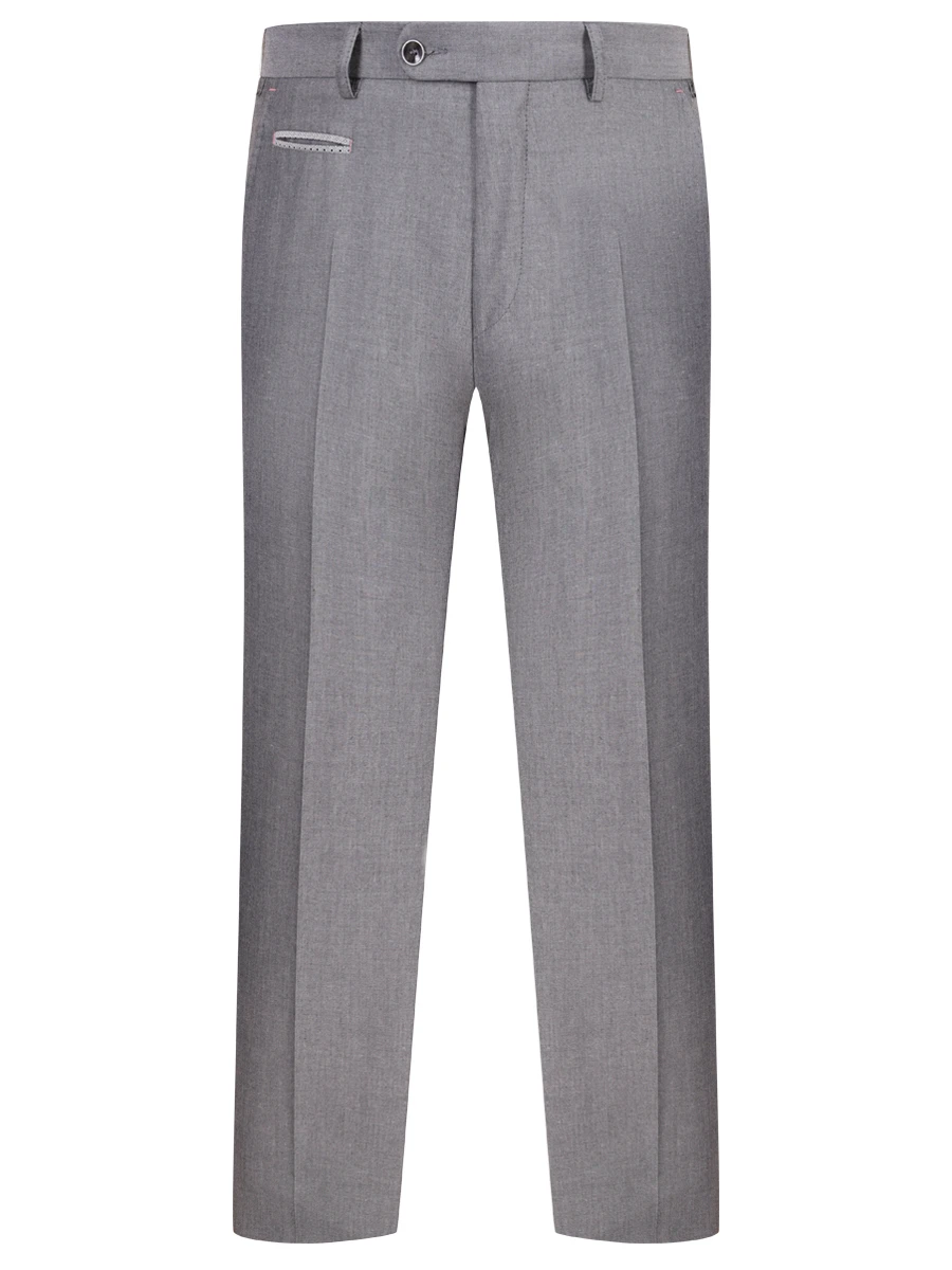 Брюки однотонные