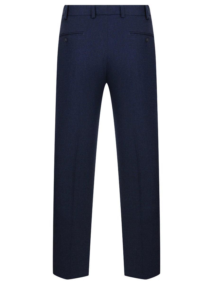 Брюки из шерсти и хлопка