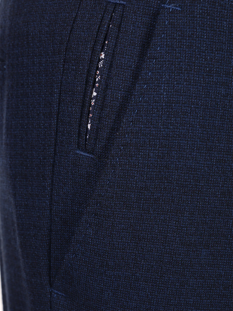 Брюки из шерсти и хлопка