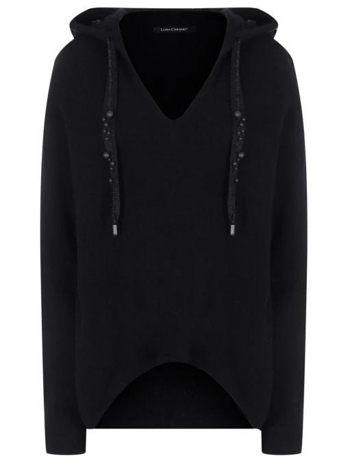 Джемпер с капюшоном LUISA CERANO