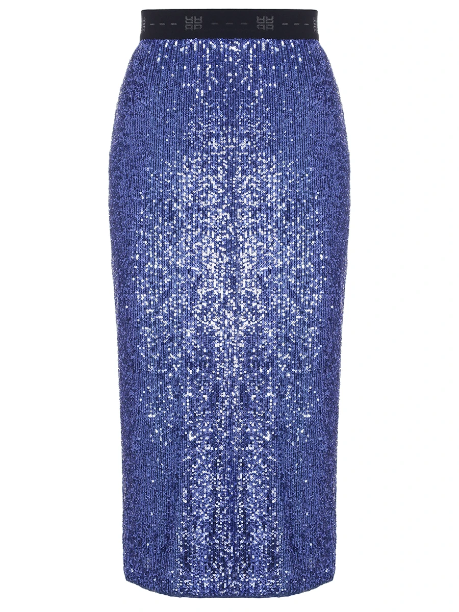 Юбка с пайетками