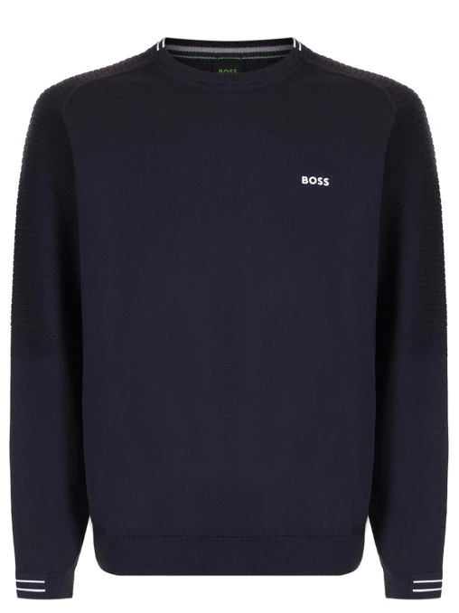 Джемпер хлопковый BOSS