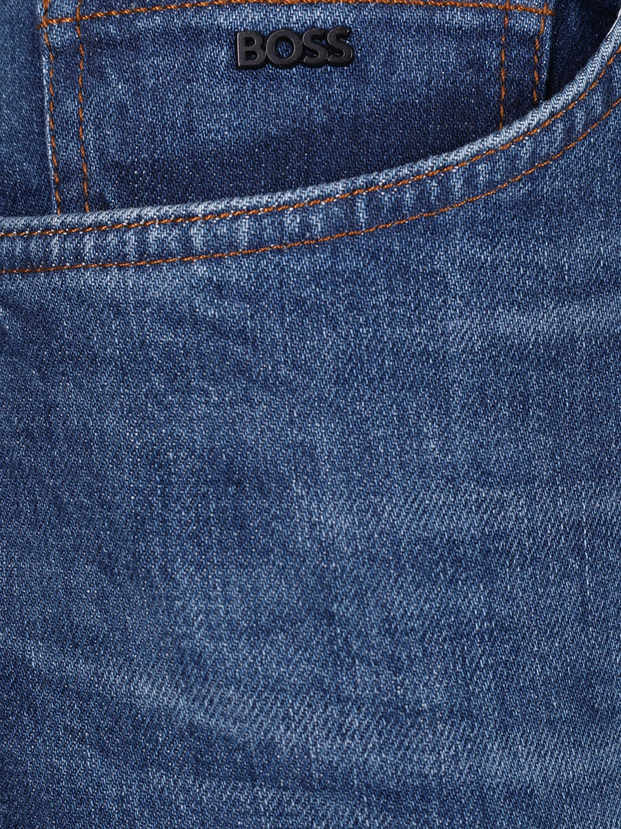 Джинсы Tapered Fit хлопковые