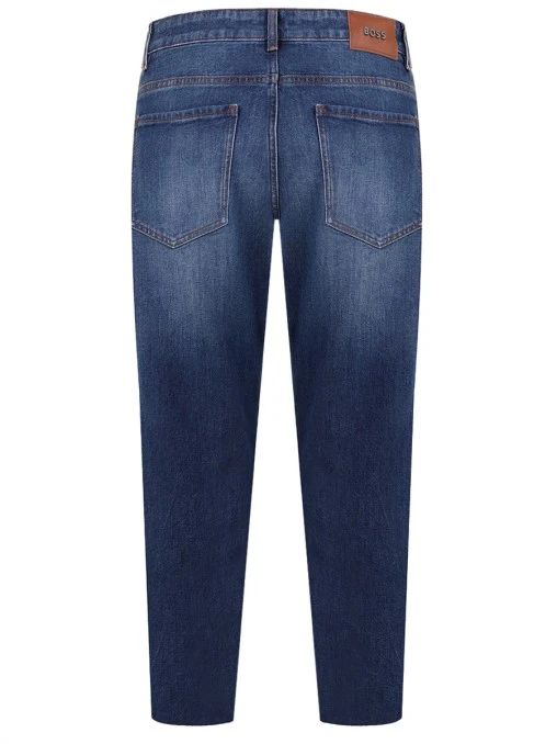 Джинсы Tapered Fit хлопковые BOSS